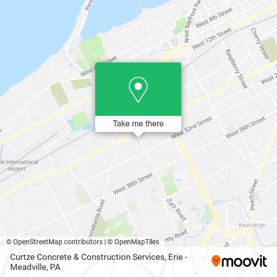 Curtze Concrete & Construction Services map