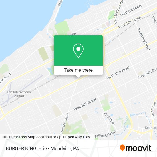 Mapa de BURGER KING