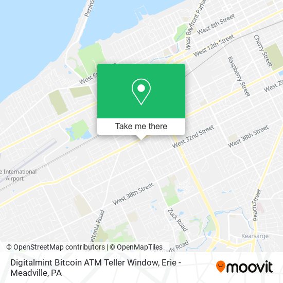 Digitalmint Bitcoin ATM Teller Window map
