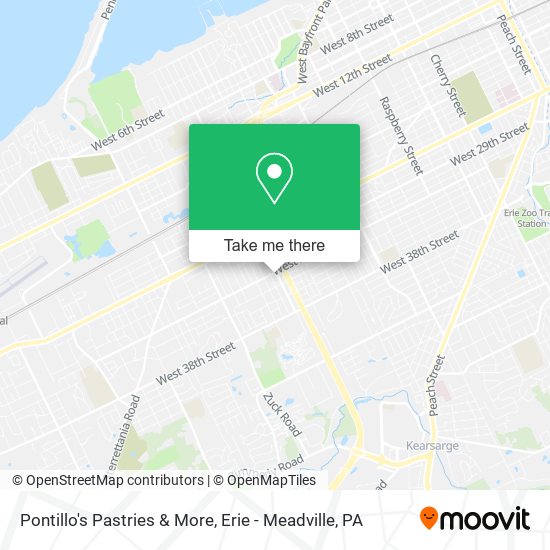 Pontillo's Pastries & More map