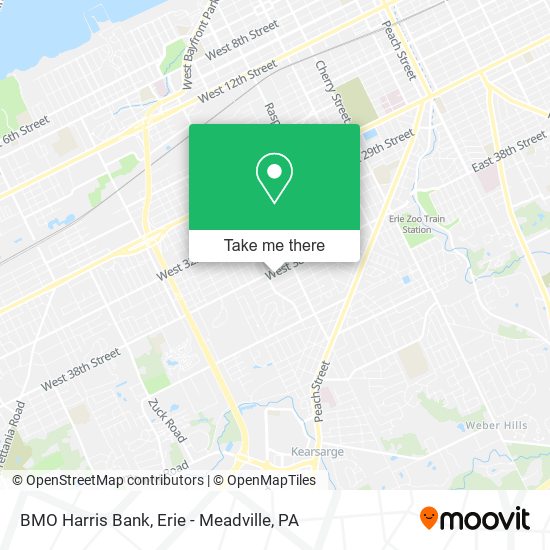 BMO Harris Bank map