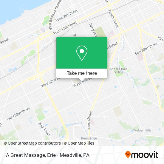 A Great Massage map