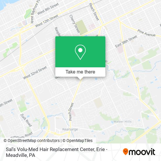 Sal's Volu-Med Hair Replacement Center map