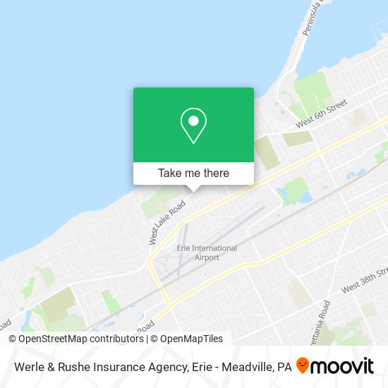 Werle & Rushe Insurance Agency map