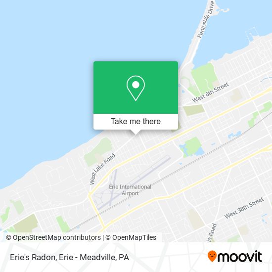 Erie's Radon map
