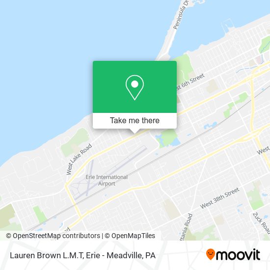 Lauren Brown L.M.T map