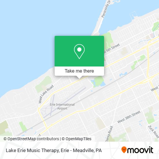 Lake Erie Music Therapy map