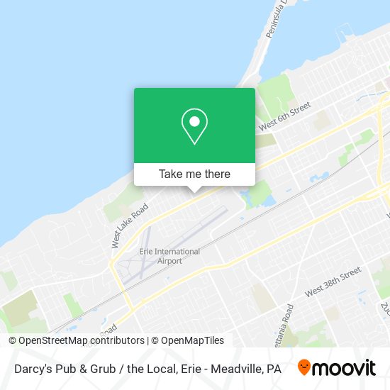 Mapa de Darcy's Pub & Grub / the Local