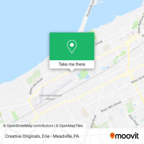Creative Originals map
