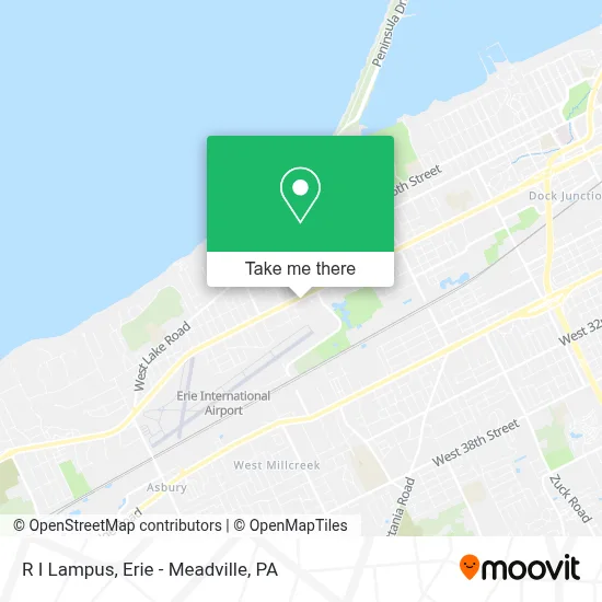R I Lampus map
