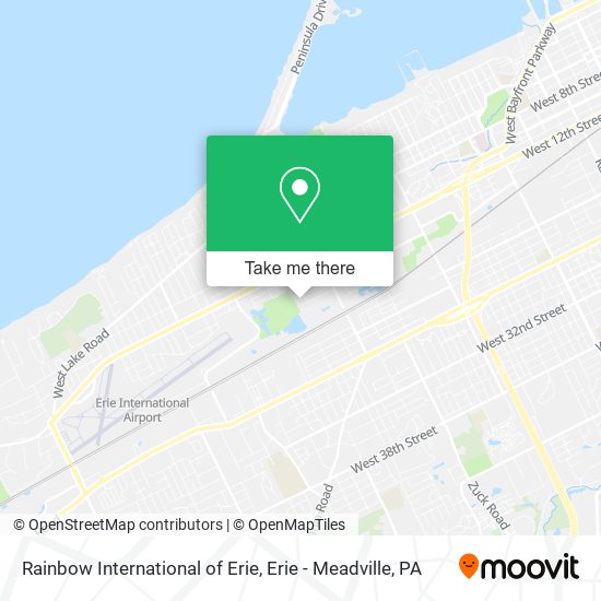 Mapa de Rainbow International of Erie