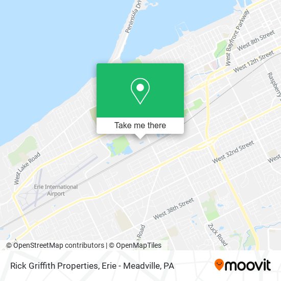 Rick Griffith Properties map