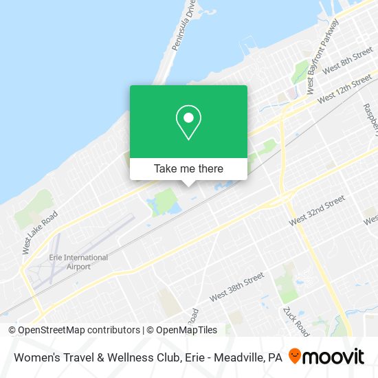 Mapa de Women's Travel & Wellness Club