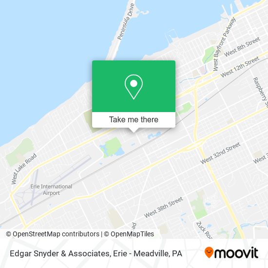 Edgar Snyder & Associates map