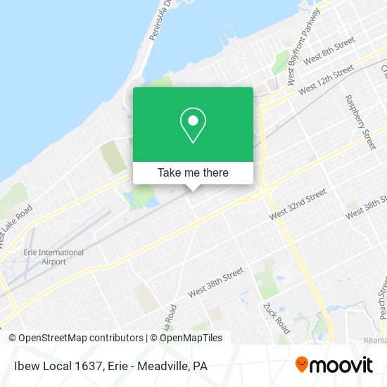 Ibew Local 1637 map