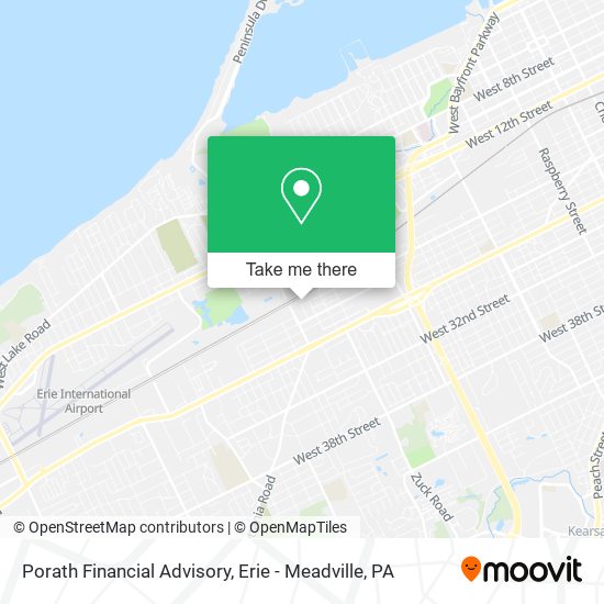 Porath Financial Advisory map
