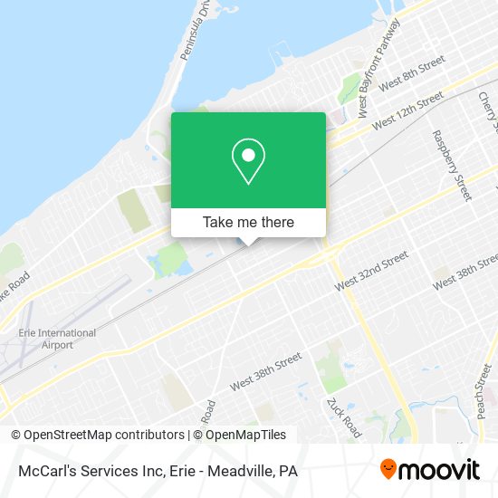 Mapa de McCarl's Services Inc