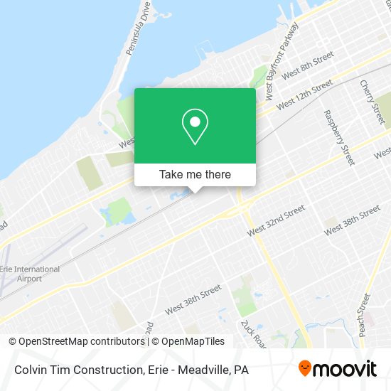 Colvin Tim Construction map