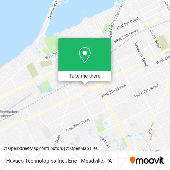 Havaco Technologies Inc. map