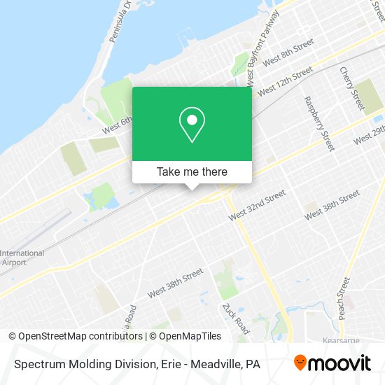 Spectrum Molding Division map