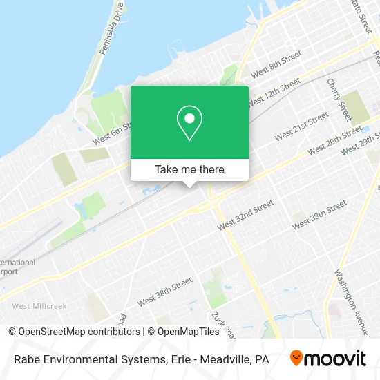 Rabe Environmental Systems map