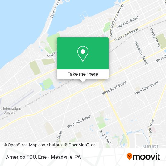 Americo FCU map