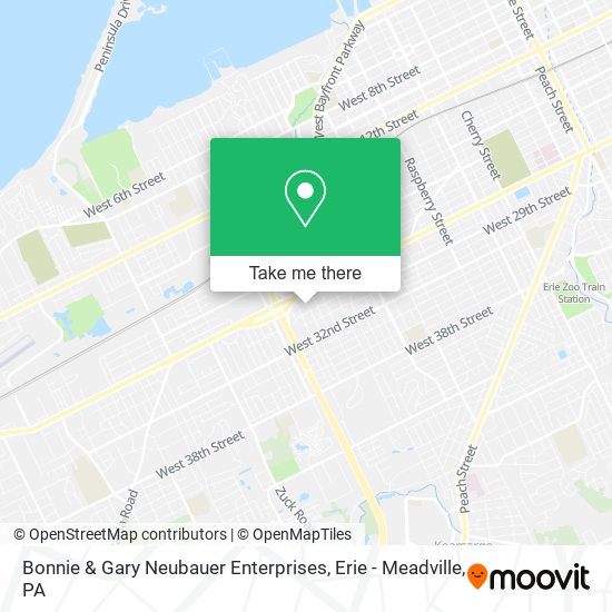 Bonnie & Gary Neubauer Enterprises map