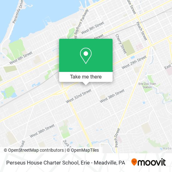 Perseus House Charter School map