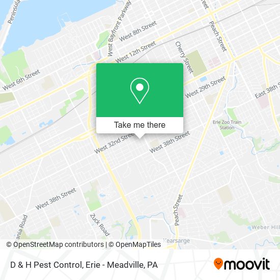 Mapa de D & H Pest Control