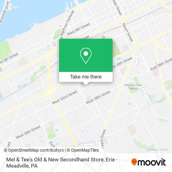Mel & Tee's Old & New Secondhand Store map