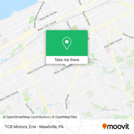 Mapa de TCB Motors