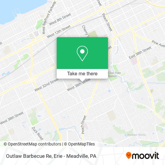 Outlaw Barbecue Re map