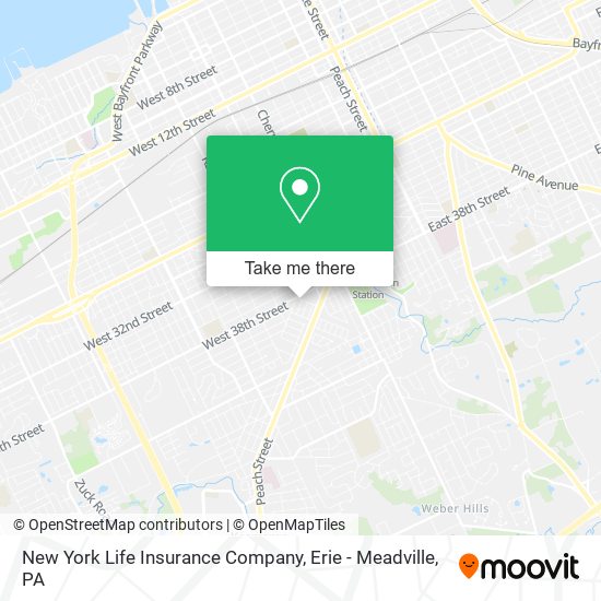 New York Life Insurance Company map