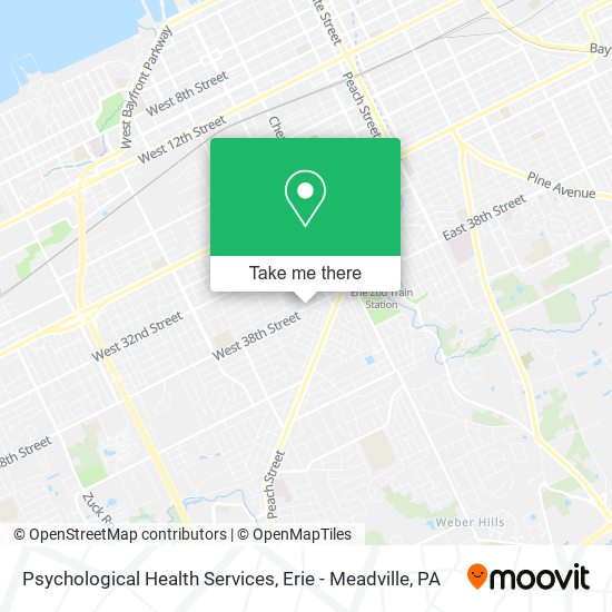 Psychological Health Services map