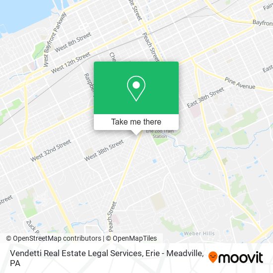 Vendetti Real Estate Legal Services map