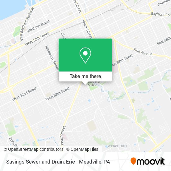 Savings Sewer and Drain map