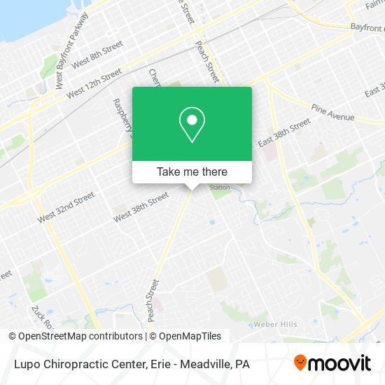Lupo Chiropractic Center map
