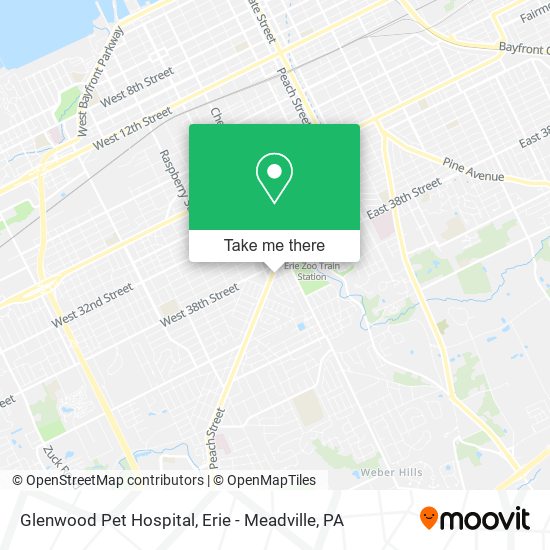 Glenwood Pet Hospital map