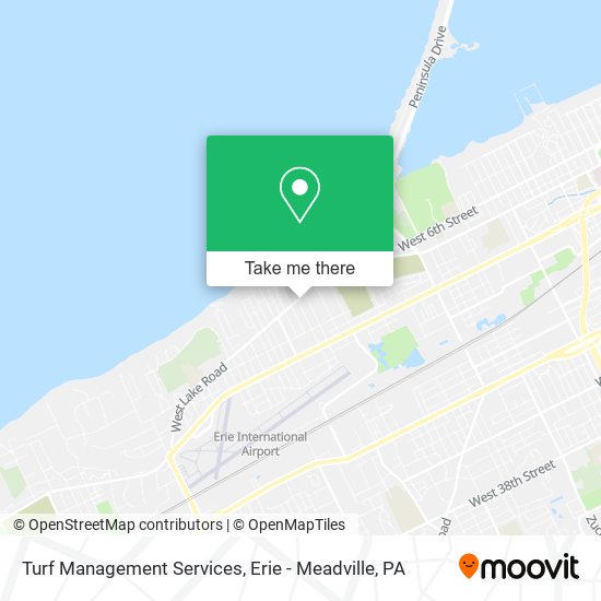 Turf Management Services map