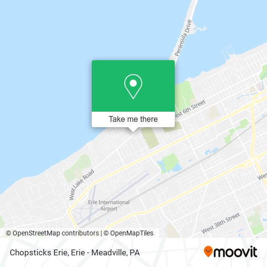 Chopsticks Erie map