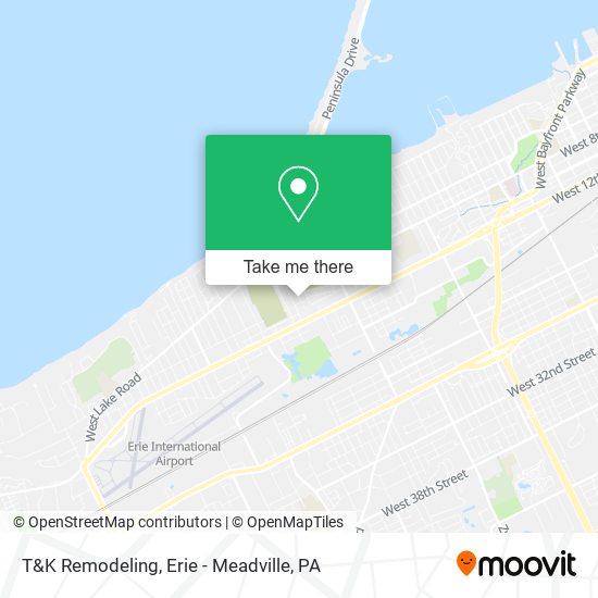 T&K Remodeling map