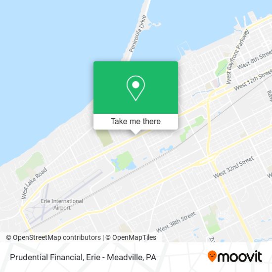 Prudential Financial map