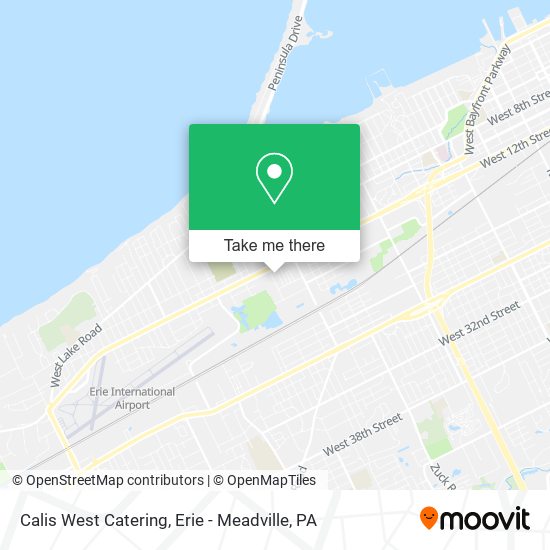 Mapa de Calis West Catering