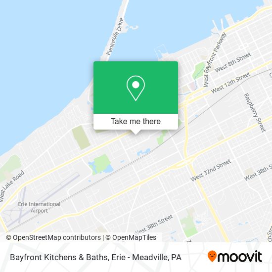 Bayfront Kitchens & Baths map