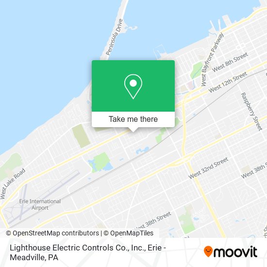 Mapa de Lighthouse Electric Controls Co., Inc.