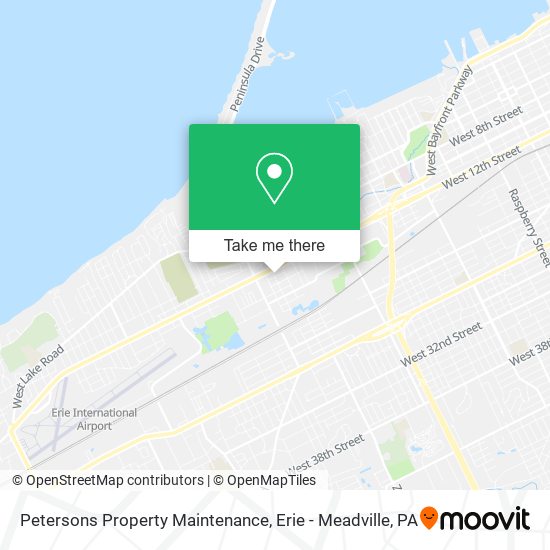 Petersons Property Maintenance map