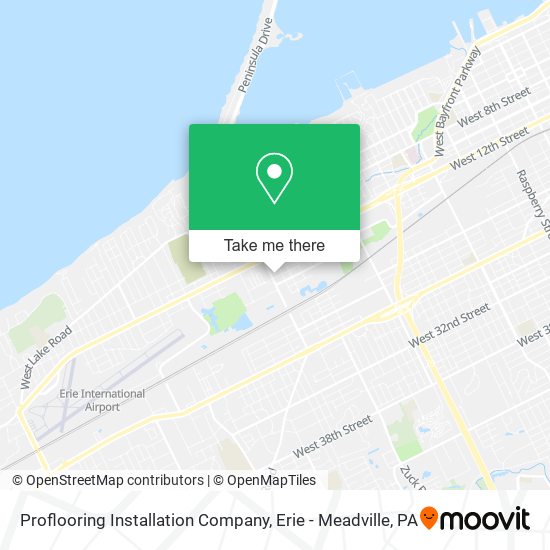 Proflooring Installation Company map