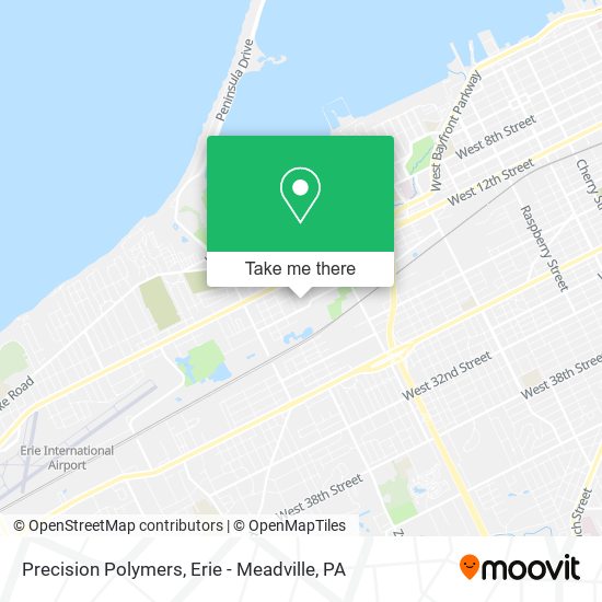 Mapa de Precision Polymers