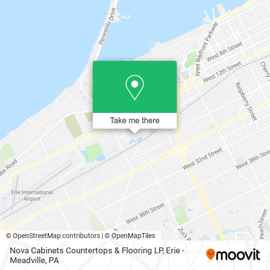 Nova Cabinets Countertops & Flooring LP map