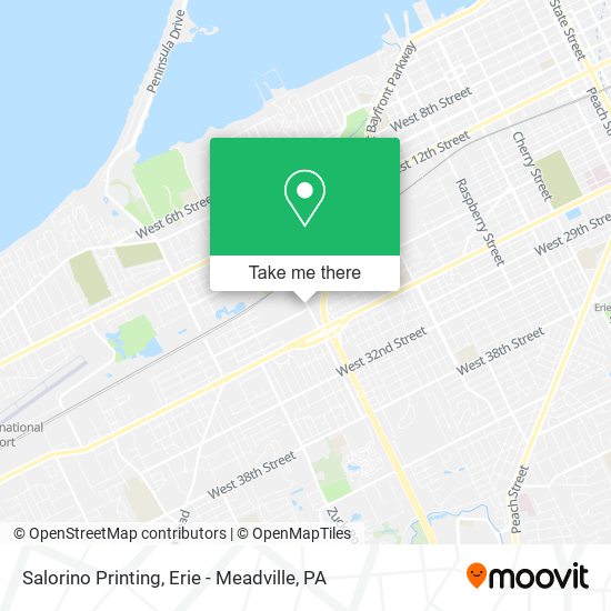 Salorino Printing map